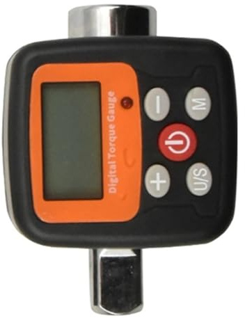 JCKJWL 1/4'' 3/8'' 1/2 Torque Wrench Tester, Torque Adapter with Digital Display, Real-time/Peak/Preset Mode Multiple Unit Switching(4-135N.m)