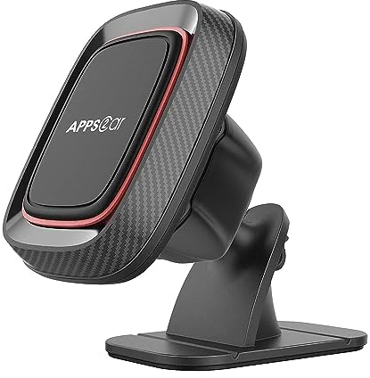 Supporto Cellulare Auto Magnetico, APPS2Car 360° Supporto Magnetico Telefono Auto per Cruscotto, Universale del Porta Cellulare da Auto, Compatibile con iPhone 11 Pro XS Max XS X 8 Samsung Oneplus ecc