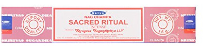 ETHNICITI Satya Nag Champa - Varillas de incienso auténticas de 15 g, 1 paquete (ritual sagrado)