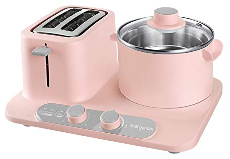 3-En-1 Petit DéJeuner Machine Machine de petit-déjeuner multifonctionnelle Trois dans un dortoir sandwich Pot d'étudiant à la vapeur, à la friture et à la cuisson machine intégrée Machine à Frire Pour