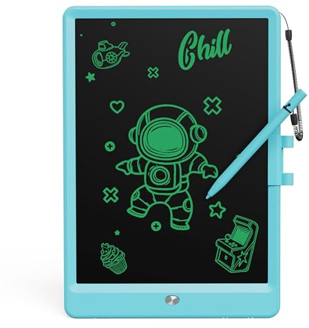 bravokids 10 Inch LCD Writing Tablet for Kids, Erasable Drawing Tablet for Toddlers, Doodle Board for Boys, Learning Painting Pads Toys, Christmas Birthday Gifts for 3 4 5 6 Years Old Girls