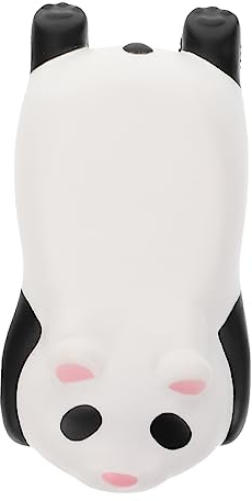 STOBOK 2pièces Tapis De Souris Ergonomique Avec Repose-poignet Pu Support De Poignet Kawaii Forme De Panda Pour Bureau Et Gaming