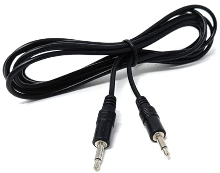DRUT 1.2m 3.5mm Mono Jack 12V Trigger Cable – IR Infrared Sensor Receiver & Audio Plug Connector (Male to Male) 4ft