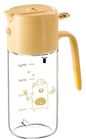 Botella de aerosol de aceite, botella de dispensador de aceite de oliva | Botella de aerosol de aceite de oliva,550 ml de condimentos no gadiceros de vidrio de recipiente para hornear el aderezo para