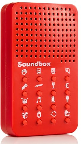 Capaneus Macchina per Suoni Divertenti 16 Effetti Sonori, Macchina Sonora Classica, Giocattolo di Intrattenimento Adulti Bambini, Divertente Macchina del Suono per Divertimento e Scherzi