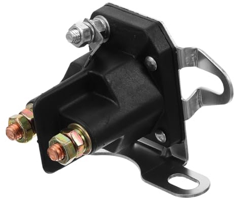 Cabilock Interruptor Magnético del Motor De Arranque Solenoide De Arranque para Cortacésped Solenoide Eléctrico Accesorios para Cortacésped Uso Equipos De Jardinería