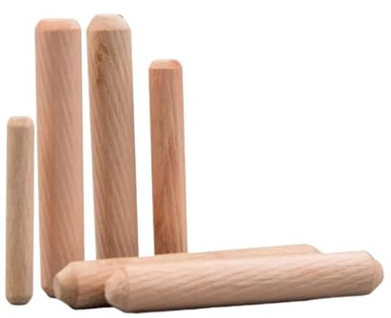 Holzdübel, holzdübel. Holzdübelstifte M5x(20-30)mm Holzfarbe 100er Packung(M5x20mm)