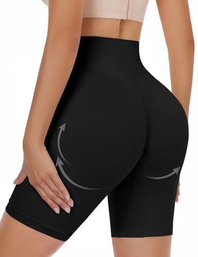 Niwicee Bragas Levanta Glúteos para Mujer Bragas Push Up Control Abdomen Panty Reductor sin Costuras Bragas Reductoras Mujer Costuras Embellecer Cadera Pantalones Fajas Push Up Body Shaper (Negro, M)
