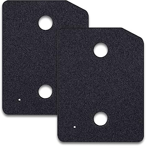 Plinth Filter Replacement for Miele T1 Dryer - 9164761 Heat Pump Tumble Dryer, Toe-Kick Lint Foam Filter Replacement 2 Pack by JASCODE