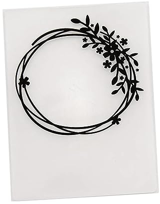 Operitacx Prägeschablonen Aus Kunststoff Für Scrapbooking Albumdekoration Fotorahmen DIY Basteln Papierarbeiten Prägemaschinen Maker Werkzeug