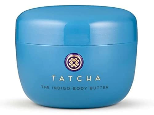 TATCHA The Indigo Body Butter | Soothing Silk Body Cream for Skin Dryness & Eczema, 200 ml | 6.8 oz
