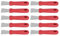 Set di colti da coltello in acciaio inossidabile set di design ergonomico ad ampio frigorifero per raschietto da banco