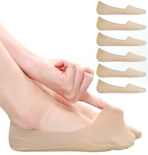 ILovDaisy Füßlinge Damen 39-42 35-38, Unsichtbare Füsslinge Sneaker Socken | No Show Ballerina Socken, Sommer Loafer Kurze Socken mit Siliconpad, Atmungsaktiv, Rutschfeste, No Show, Nylon