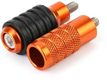 moto Poggiapiedi Per 790 890 R 2019-2022 Moto Leva Cambio Puntale Pedale Freno Posteriore Leva Cambio Piastra Poggiapiedi Accessori moto Pedane(1 Set Orange)