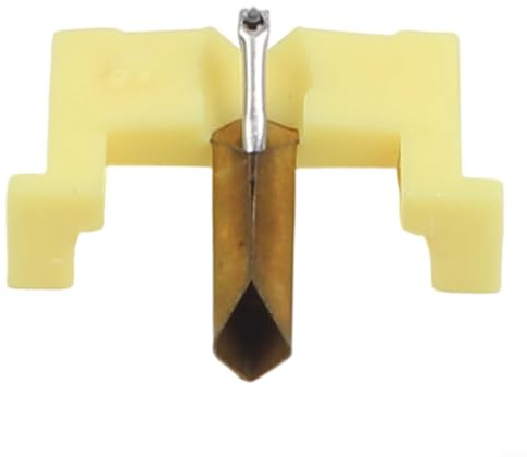 EpheyFIF Puntina di ricambio compatibile con cartucce Shure M70B N70B N72B M70EJ per giradischi in vinile sistema fonografo (giallo)