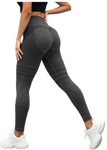 Leggings 3D Anticelulítico Mujer Efecto Adelgazante Mallas elásticas | Mallas elásticas Transpirables Que corrigen Leggins Anticelulitis 3D Compresión Efecto Adelgazante Push Up Elevado