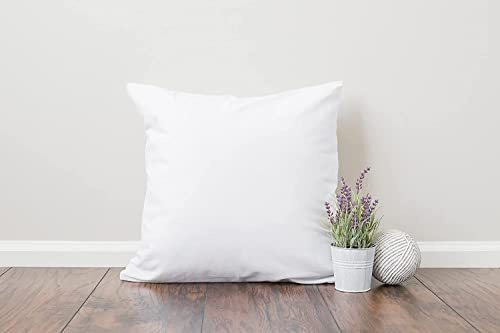 Night Comfort Bounce Back Square Pillows - Microfiber Continental Bed Rest Non Allergenic Pillows Hotel Quality 80cm Large Square Cushions (80cm x 80cm / 32 x 32)