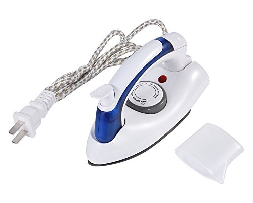 Steam Iron,Portable Foldable Folding Compact Handheld Steam Travel Iron,Nonstick sole plate,Anti-skidding handle,