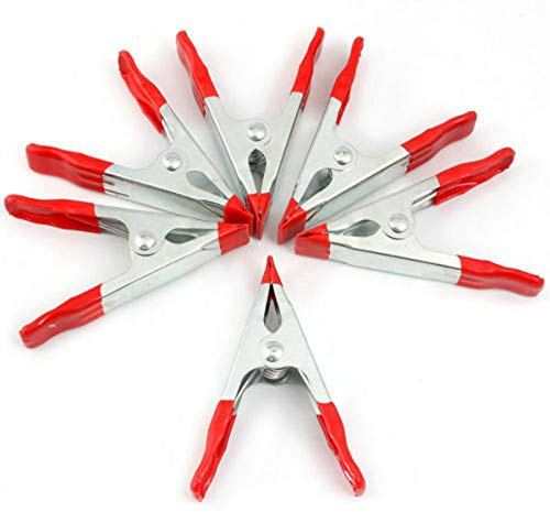 SDMAX 2'' Large Market Stall Metal Spring Clamps Clips Tarpaulin Sheet Cover Clip 8pcs