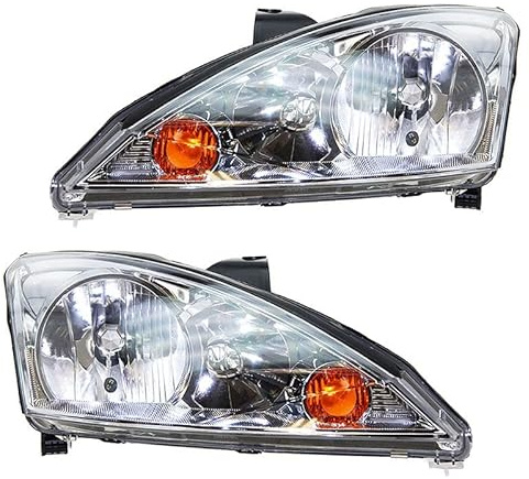 ATEC Germany 2x Hauptscheinwerfer vorne links + rechts Frontscheinwerfer, Kompatibel mit FORD FOCUS I (DAW, DBW), FOCUS I Stufenheck (DFW), FOCUS I Turnier (DNW)