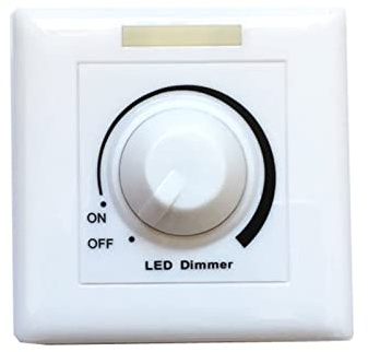 HASMI LED Dimmer de Control 0-1 0V 1-10V LED Interruptor de Intensidad de luz AC110V 220V Brillo fácil de instalación empotrable Ajustable