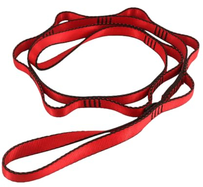 GNHG Yogagurt, benutzt für Yoga Bolster, Yogamatte Tragegurt,Yoga Rolle - für bessere Dehnung - für Anfänger und Fortgeschrittene(Rot) 1 Stück