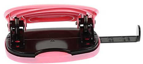 LALAFINA Perforatrice Manuale Per Mobili Da Ufficio Perforatrice Per Carta e Cartone Adatta Casa Ufficio e Scuola