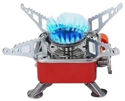TRDEWR Estufa De Camping Estufa De Gas For Acampar, Quemador Portátil For Exteriores, Cocina A Prueba Viento, Turística Ultraligera, Equipo Senderismo PequeñO Y PortáTil