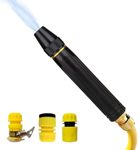 Pulitore Ad Alta Pressione Portatile | Con Ugelli E Spruzzatore Acqua | Strumenti Di Lavaggio Auto Per Rondella Ad Alta Pressione - Pulizia detailing giardino e cortile esterno casa parete