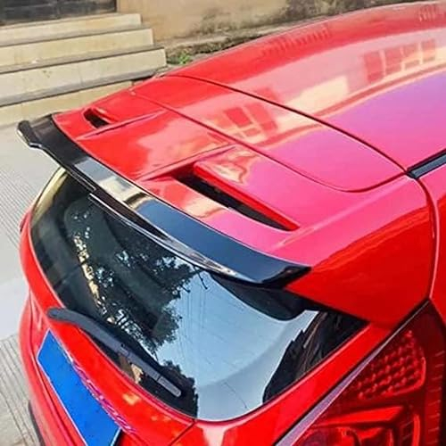 VINAUD Auto Heckspoiler für Ford Fiesta St MK7 MK7.5 2009-2017 HeckspoilerflüGel Kofferraumdachspoiler Heckklappe Spoiler Bodykits.