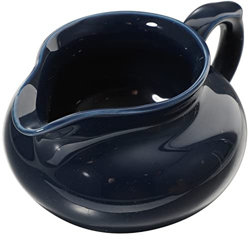 PRETYZOOM Tazza Per Salsa in Ceramica Bianca Salsiera Da Cucina Per Senape Aceto Olio Condimenti Accessorio Per Condimento Utilizzabile Casa Hotel e Ristoranti