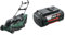 Bosch Home and Garden Bosch Akku-Rasenmäher AdvancedRotak 36-750 (36 Volt, Ohne Akku, Bürstenloser Motor, Schnittbreite: 44 cm, Rasenflächen bis 750 m², im Karton) & 36 V / 4.0 Ah Lithium-ion Battery