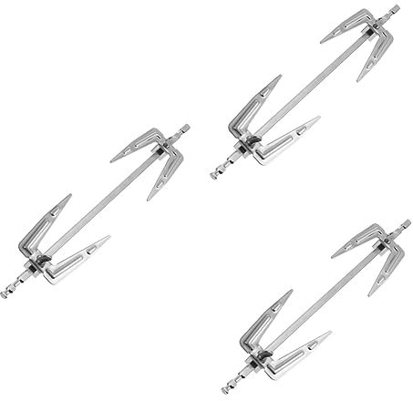 SEWOART 3st Drehspieß Grillzubehör Hähnchen-rotisserie Grillhähnchen Gasgrill Fritteuse Im Freien Air Fryer Ersatzgabel Instant-luftfritteuse -spieß Ofen Korb Rostfreier Stahl Silver