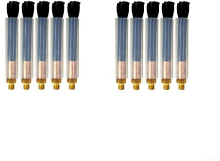 Heat Shrinkable Pipe/Silica Gel Casing Weld Cleaning Brush, High Temperature Resistant, Copper Tube (B)