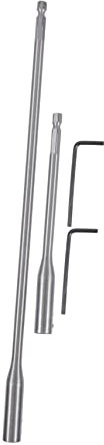 SHINEOFI Extension Bit Set Hand Tool for Turners Drill Bit Set Drill Connecting Rod Extension Rod Spade