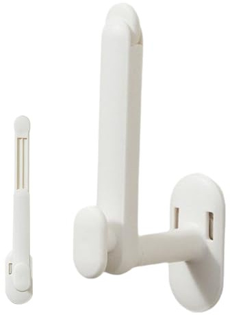 Ganchos de capa telescópica - Holsa de drapeas de gancho de la pared | Cubra de bata para la pared | Ventana Drapea Drapeador Adhesivo No-Drill Storage Hanger | Perchas para el dormitorio de alquiler