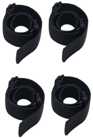 Ipetboom 4pcs Wig Mesh Cap Elastic Band for Women Wig Headband Adjustable Grip Band Net Cover for Daily Wearing