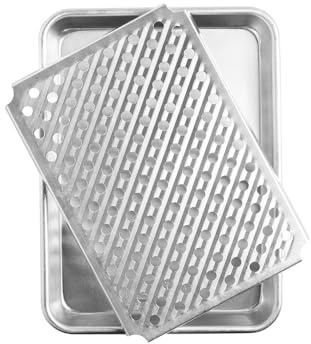 Nordic Ware Naturals Quarter Sheet with Multi-Purpose Oven and Cooling Rack