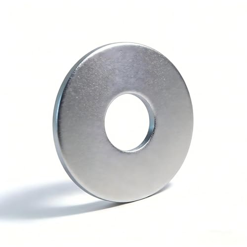 msymsyu 170 Pcs Washers 4mmx9mm Penny Washers M4 Washer for Screws | Carbon Steel Flat Washer Metal Wide RoundWasher Suitable for DIY Projects and Mechanical Equipments