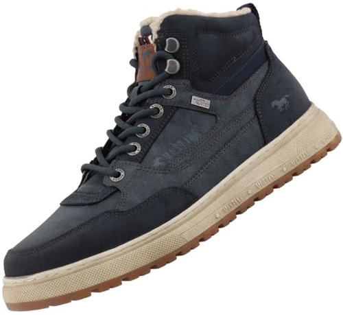 MUSTANG High Top sneakers för män, marinblå, 46 EU