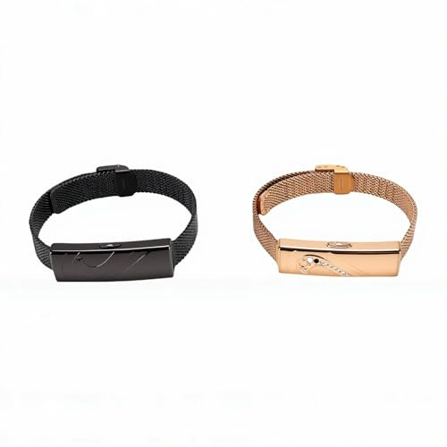 Yanmis Pulsera Inteligente para Hombres y Mujeres, Rastreador de Actividad Física 170 + Modos Deportivos, Monitor de Sueño y Estrés 24/7, Pulsera para Parejas con Impermeabilización