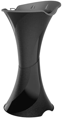 Bama Posacenere A Colonna da Terra Smoking Nero con Setaccio E Sabbia