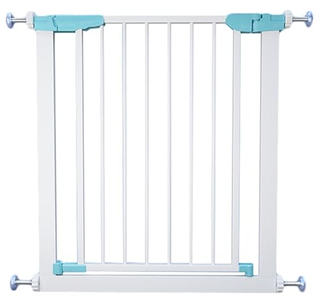 Treppenschutzgitter, Hundetür,Haustiertür,Leicht Zu Schließendes Metallgitter,Breite Verstellbar 63–83 Cm (24,8–32,7 Zoll), Einfache Installation,Ohne Schrauben,Geeignet For Kinder Und Haustiere ( Siz