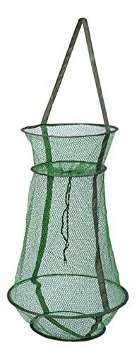 Setzkescher Fisch Reuse Faltbare Köderfischreuse Gefaltet Fischernetz Fishing Köderfischreuse Angel Netz Zubehör Zum Fangen Aller Fischarten, Krebse, Flusskrebs