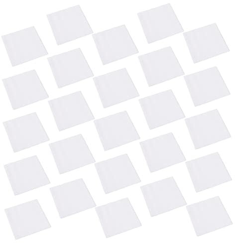 SHOWERORO 25 Stück Ölabsorbierendes Papier Quadratisches Backpapier Umweltfreundliches Grillpapier