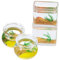 TOYANDONA 4 Stück Mini-Glas-koi Miniatur-Aquarium Fischglas-Spielzeug Mini- Mini-Aquarium Mini-gartendekoration Winzige Dinge Miniatur-fischglas-puppenhaus Miniatur-goldfischglas