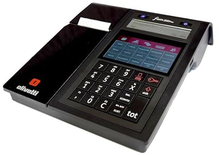 REGISTRATORE DI CASSA TELEMATICO OLIVETTI FORM 200 PLUS - CRF270 XML 7 - LOTTERIA - FISCALIZZATO - MESSA IN SERVIZIO - ARRIVA PRONTO ALL'USO