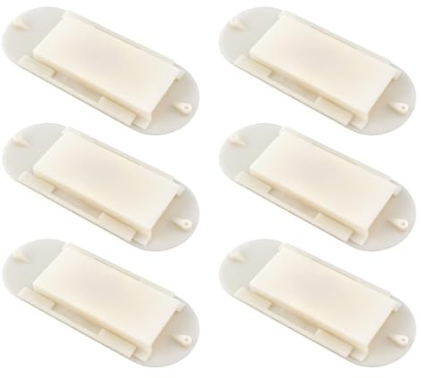 VGOL 6PCS Bee Escape Equipment 109 x 42mm Plastic Beekeeping Bee Escape Hive Doors Beekeeping Tools for Honey Production(Hole Size 21.7mm)