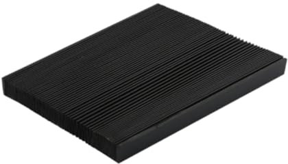 Qianly CNC Machine Accordion Cover Guard Shield Stretchable to 1.5M Milling Machine Guard Protection Cover, 25cm