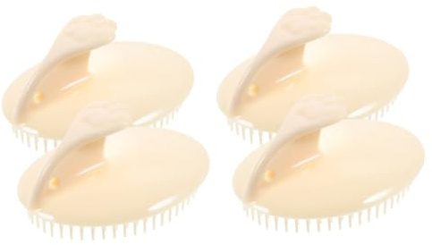 Healeved 4stücke Kopfhaut Massagebürste Handheld Shampoo Bürste Für Trockene Und Empfindliche Kopfhaut Sanfte Massage Für Und
